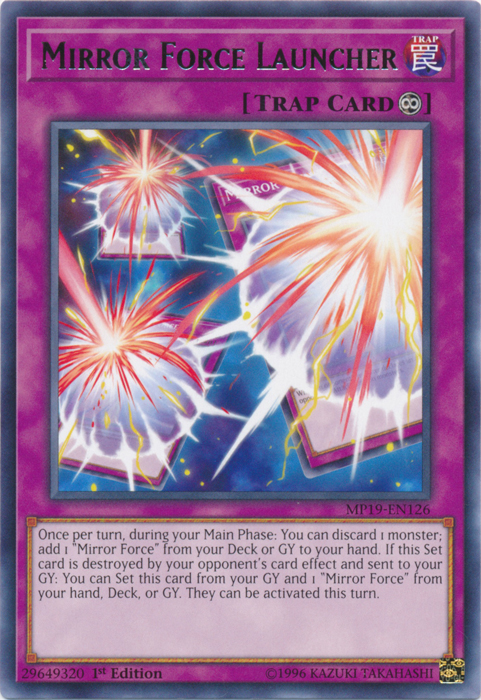 Mirror Force Launcher [MP19-EN126] Rare | Rock City Comics