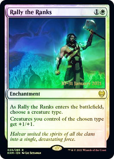 Rally the Ranks [Kaldheim Prerelease Promos] | Rock City Comics