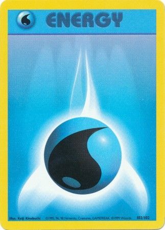 Water Energy (102/102) [Base Set Unlimited] | Rock City Comics