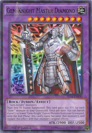 Gem-Knight Master Diamond [SP15-EN030] Shatterfoil Rare | Rock City Comics