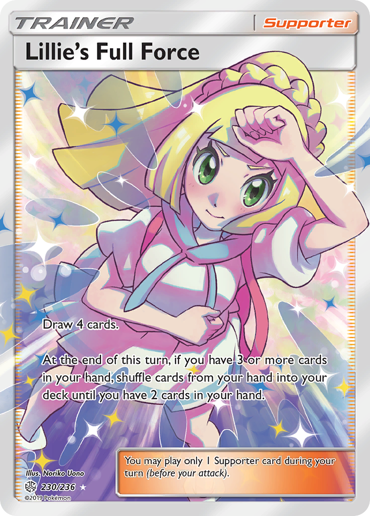 Lillie's Full Force (230/236) [Sun & Moon: Cosmic Eclipse] | Rock City Comics