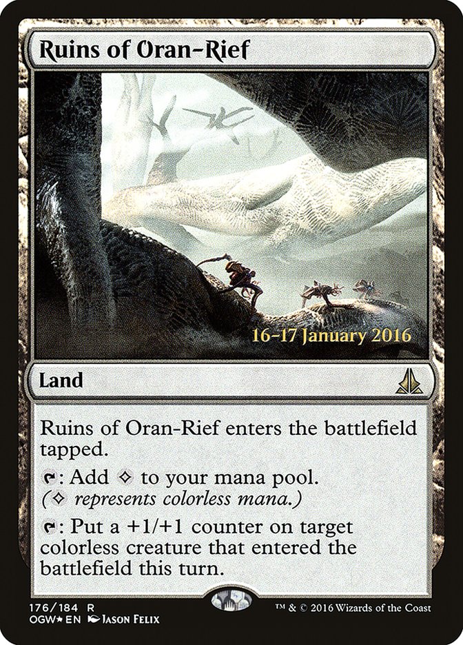 Ruins of Oran-Rief [Oath of the Gatewatch Prerelease Promos] | Rock City Comics