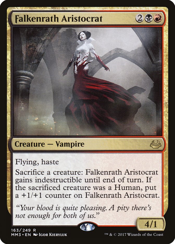 Falkenrath Aristocrat [Modern Masters 2017] | Rock City Comics