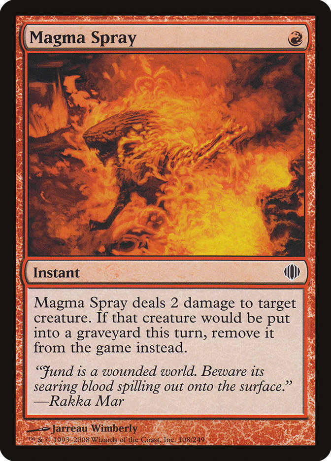 Magma Spray [Shards of Alara] | Rock City Comics
