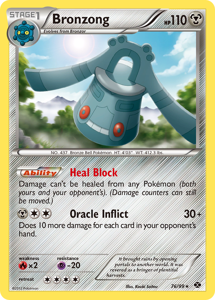 Bronzong (76/99) [Black & White: Next Destinies] | Rock City Comics