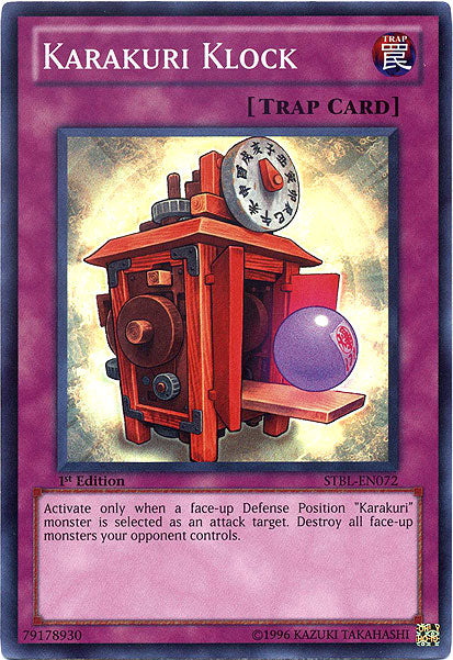 Karakuri Klock [STBL-EN072] Super Rare | Rock City Comics