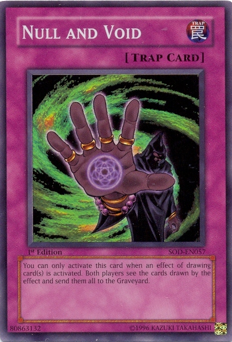Null and Void [SOD-EN057] Super Rare | Rock City Comics