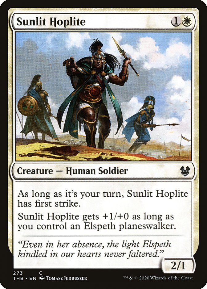 Sunlit Hoplite [Theros Beyond Death] | Rock City Comics