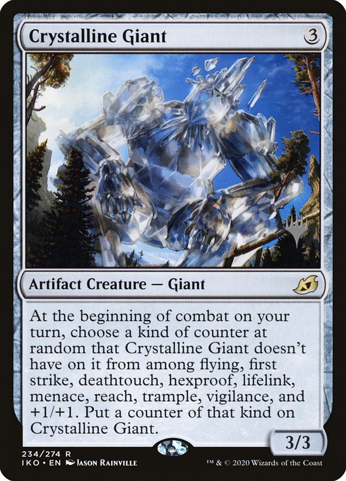 Crystalline Giant (Promo Pack) [Ikoria: Lair of Behemoths Promos] | Rock City Comics