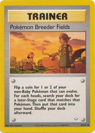 Pokemon Breeder Fields (62/64) [Neo Revelation Unlimited] | Rock City Comics