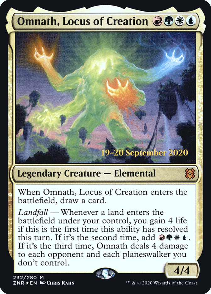 Omnath, Locus of Creation [Zendikar Rising Prerelease Promos] | Rock City Comics