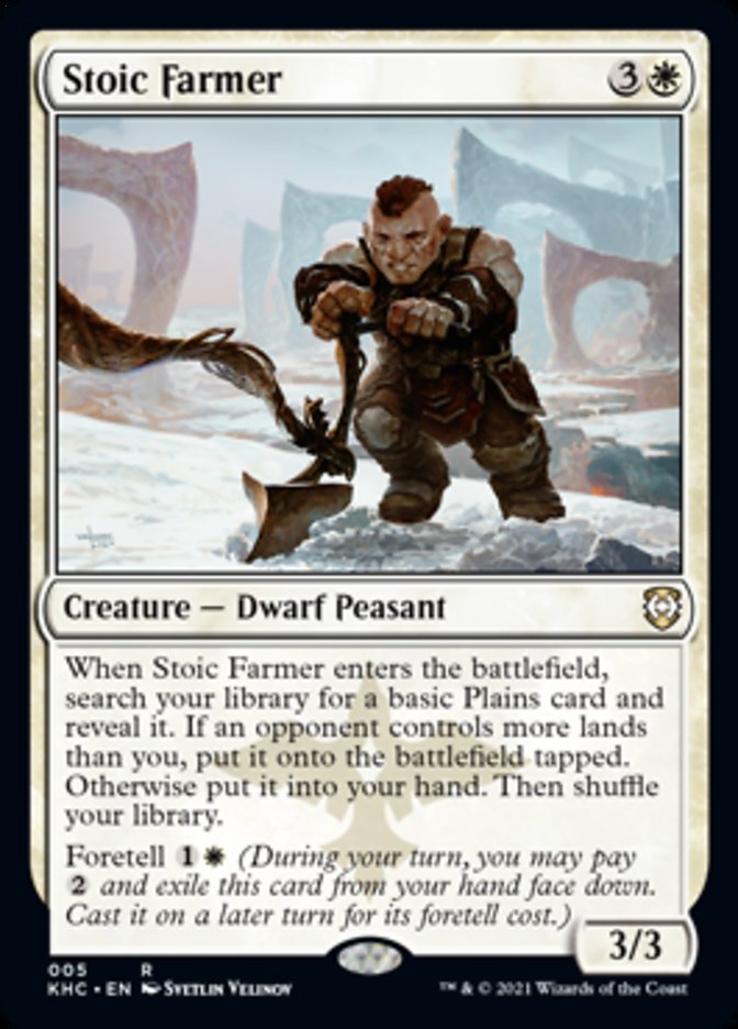 Stoic Farmer [Kaldheim Commander] | Rock City Comics