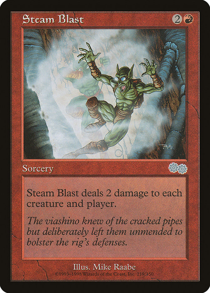Steam Blast [Urza's Saga] | Rock City Comics