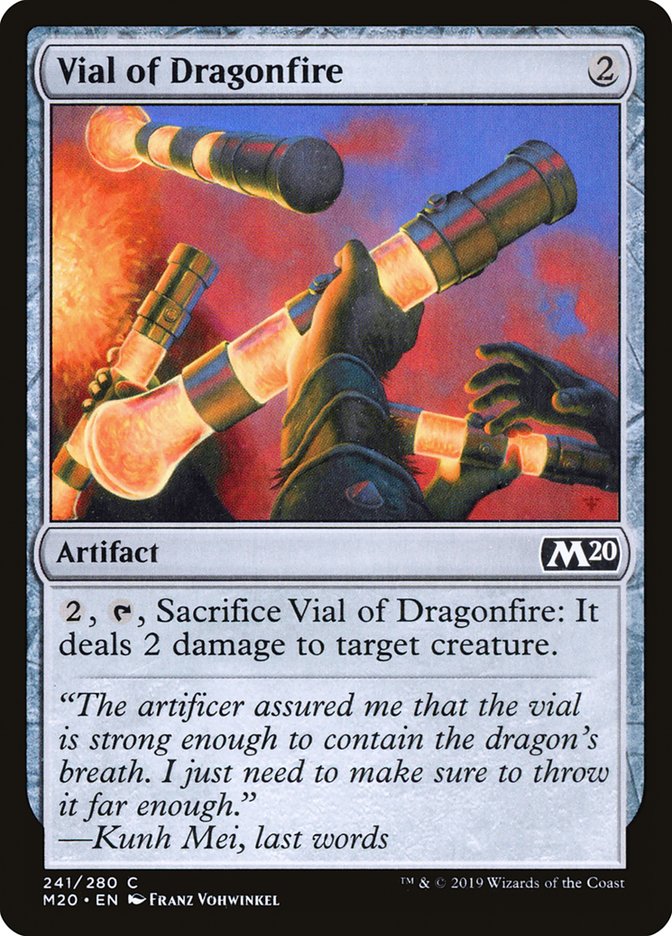 Vial of Dragonfire [Core Set 2020] | Rock City Comics