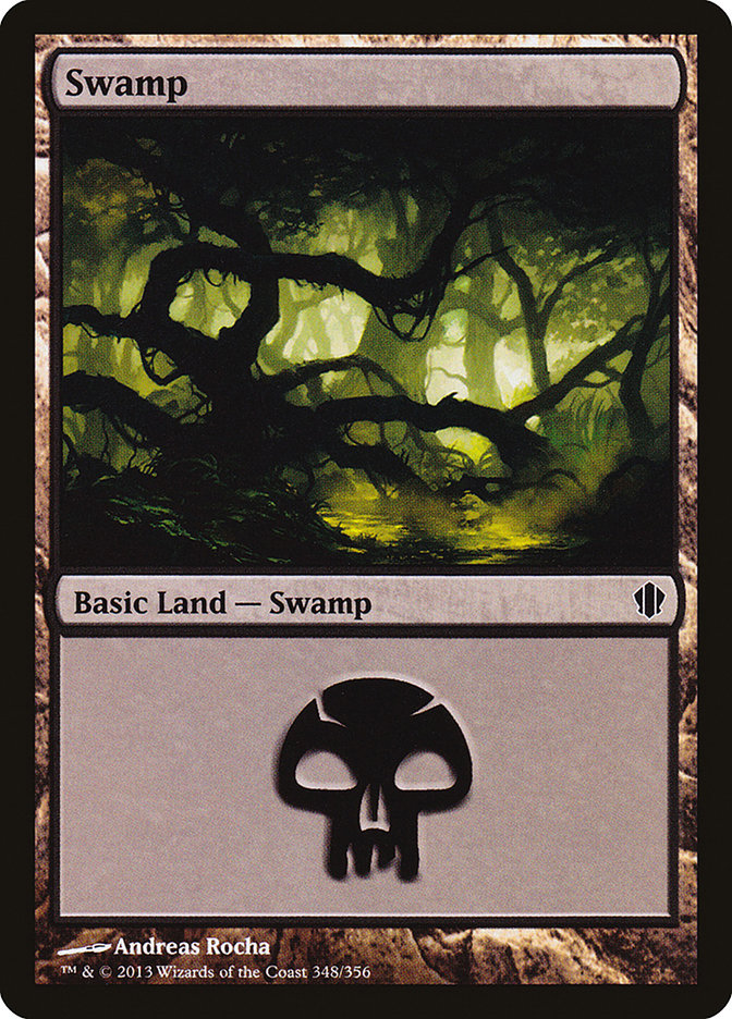 Swamp (348) [Commander 2013] | Rock City Comics