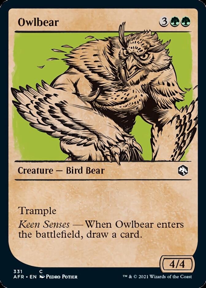 Owlbear (Showcase) [Dungeons & Dragons: Adventures in the Forgotten Realms] | Rock City Comics