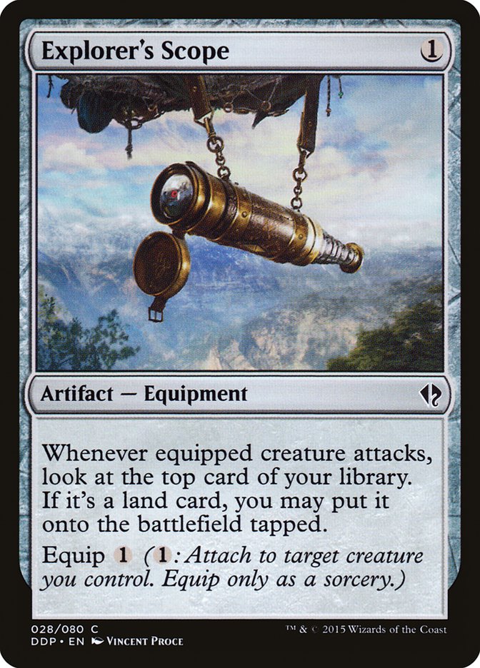 Explorer's Scope [Duel Decks: Zendikar vs. Eldrazi] | Rock City Comics