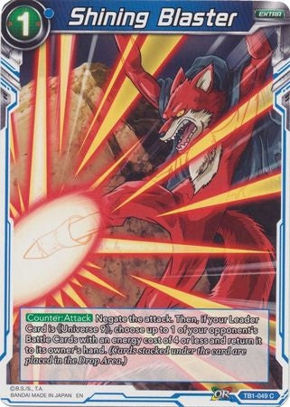 Shining Blaster (Reprint) (TB1-049) [Battle Evolution Booster] | Rock City Comics