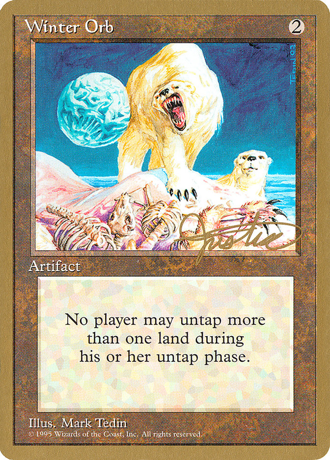 Winter Orb (Mark Justice) [Pro Tour Collector Set] | Rock City Comics