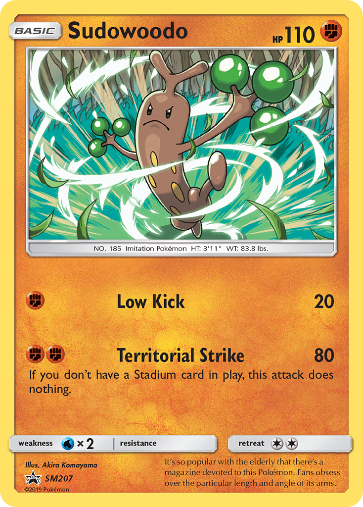 Sudowoodo (SM207) [Sun & Moon: Black Star Promos] | Rock City Comics