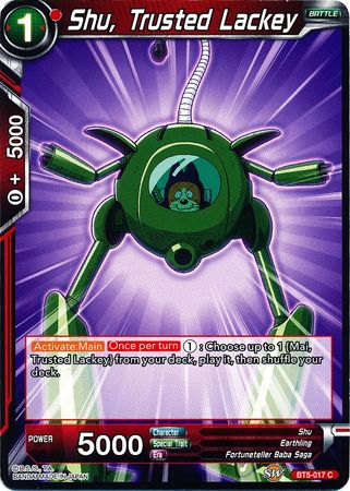 Shu, Trusted Lackey (BT5-017) [Miraculous Revival] | Rock City Comics