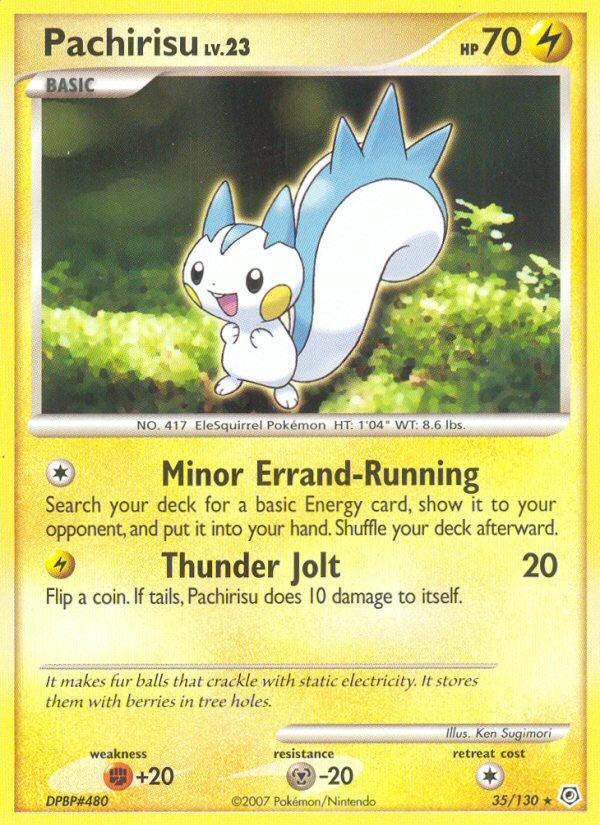 Pachirisu (35/130) [Diamond & Pearl: Base Set] | Rock City Comics