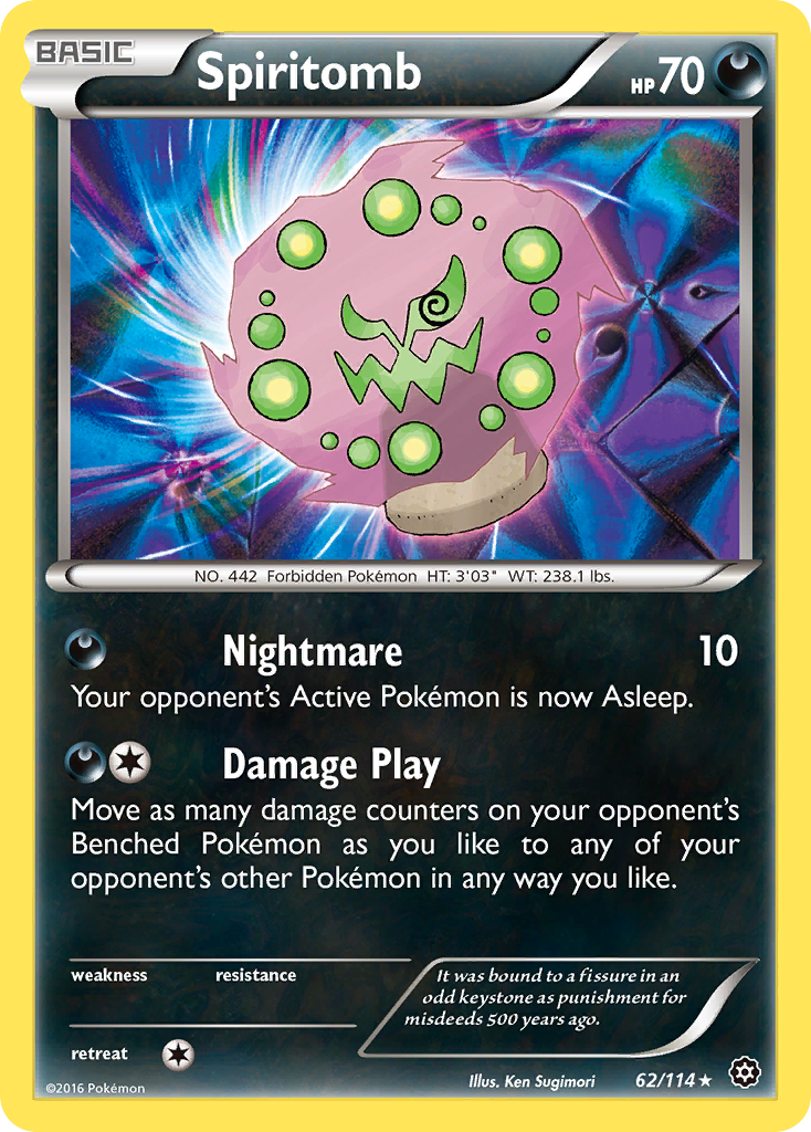 Spiritomb (62/114) [XY: Steam Siege] | Rock City Comics