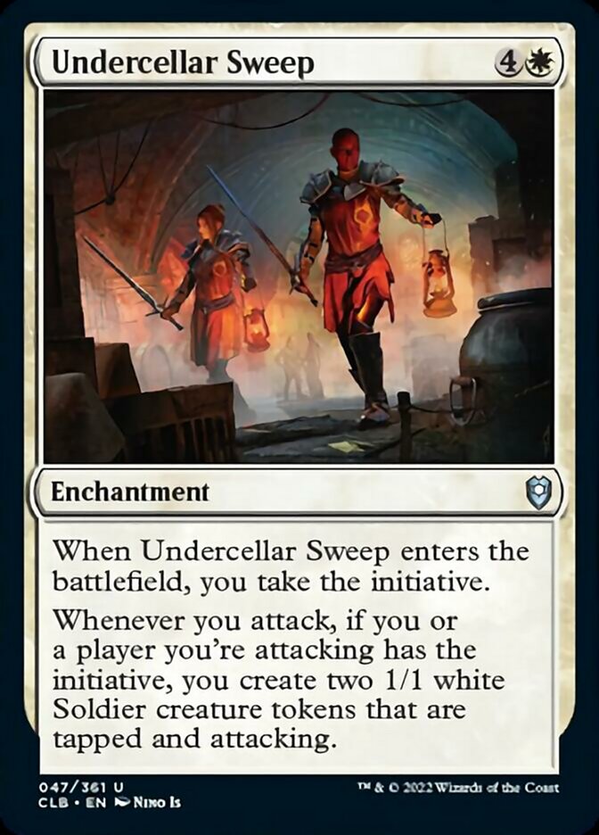 Undercellar Sweep [Commander Legends: Battle for Baldur's Gate] | Rock City Comics