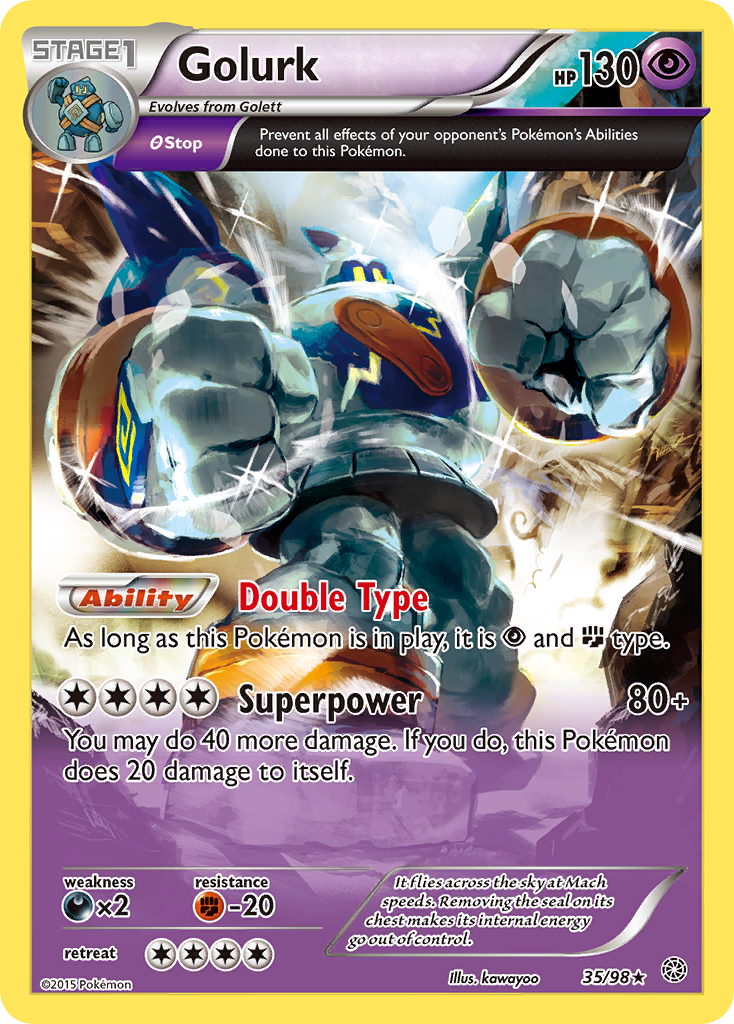 Golurk (35/98) [XY: Ancient Origins] | Rock City Comics