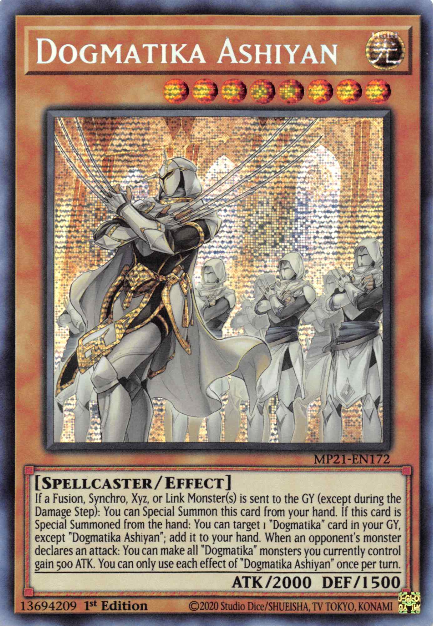 Dogmatika Ashiyan [MP21-EN172] Prismatic Secret Rare | Rock City Comics