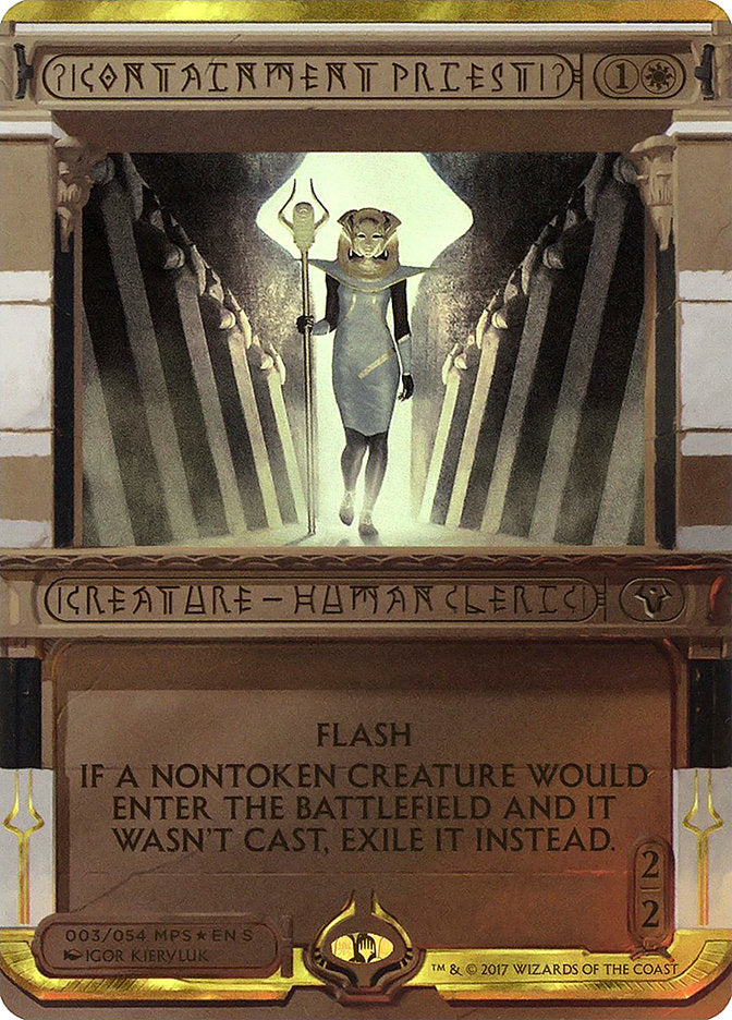 Containment Priest (Invocation) [Amonkhet Invocations] | Rock City Comics