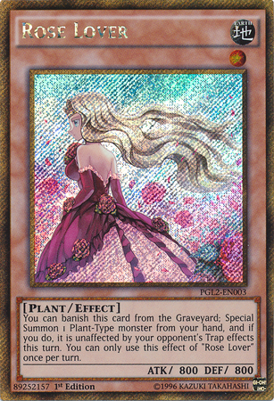 Rose Lover [PGL2-EN003] Gold Secret Rare | Rock City Comics