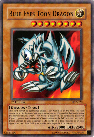 Blue-Eyes Toon Dragon [SDP-020] Common | Rock City Comics