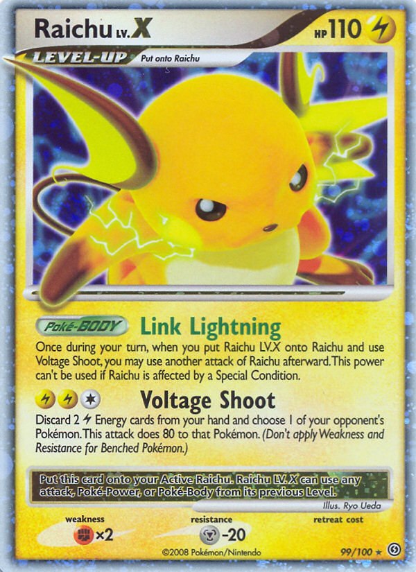 Raichu LV.X (99/100) [Diamond & Pearl: Stormfront] | Rock City Comics