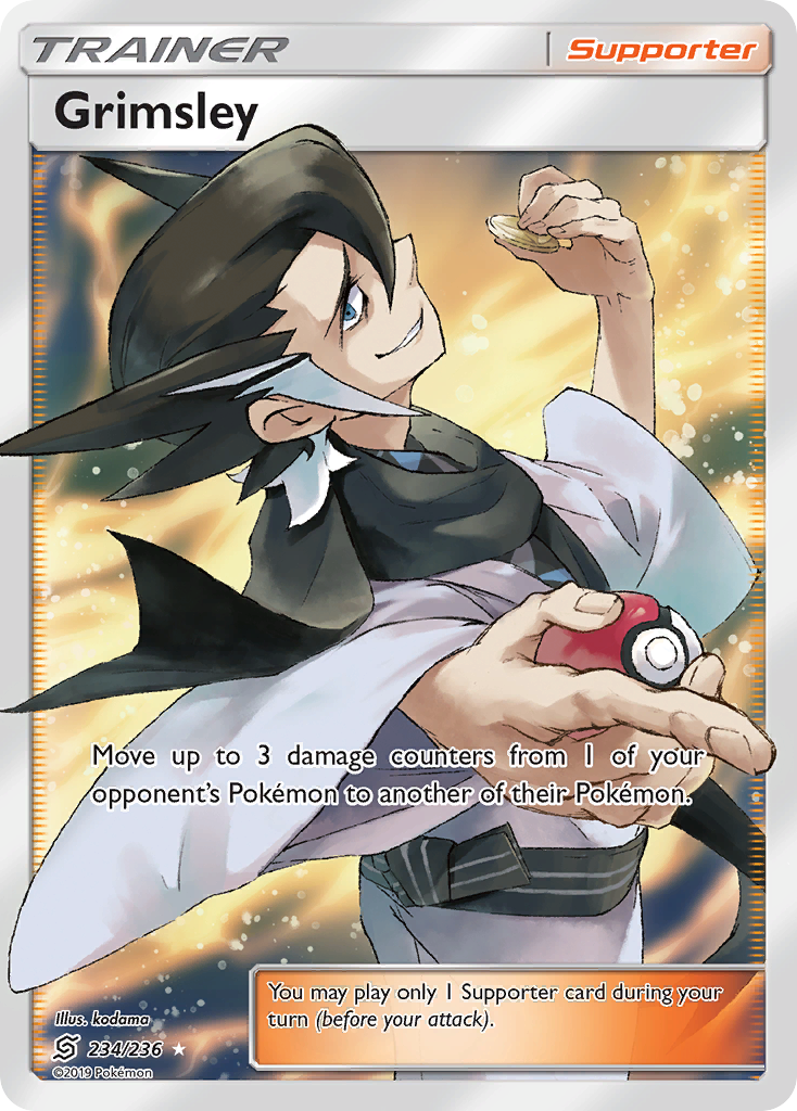 Grimsley (234/236) [Sun & Moon: Unified Minds] | Rock City Comics