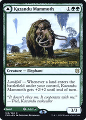 Kazandu Mammoth // Kazandu Valley [Zendikar Rising Prerelease Promos] | Rock City Comics