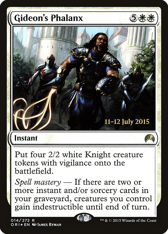 Gideon's Phalanx [Magic Origins Prerelease Promos] | Rock City Comics