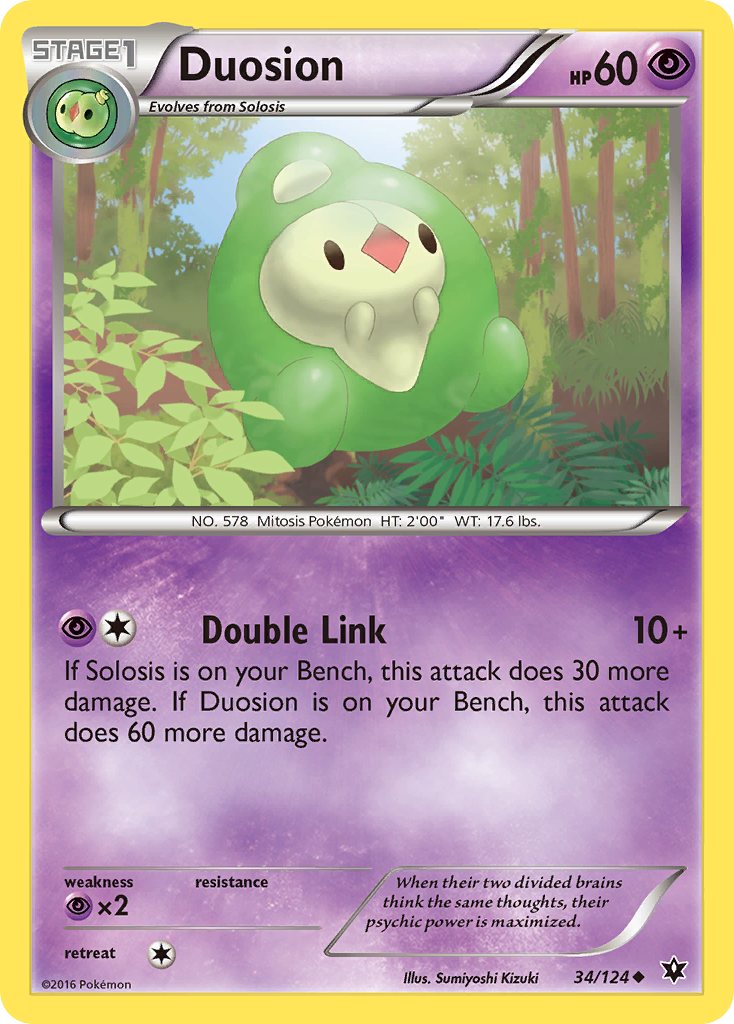 Duosion (34/124) [XY: Fates Collide] | Rock City Comics