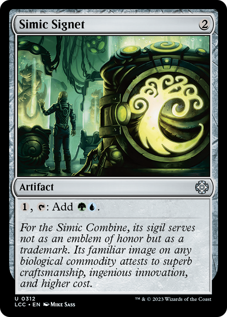 Simic Signet [The Lost Caverns of Ixalan Commander] | Rock City Comics