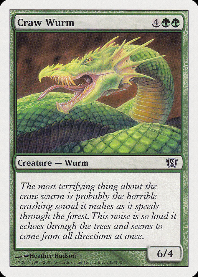Craw Wurm [Eighth Edition] | Rock City Comics