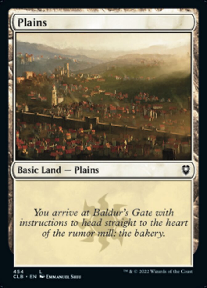 Plains (454) [Commander Legends: Battle for Baldur's Gate] | Rock City Comics