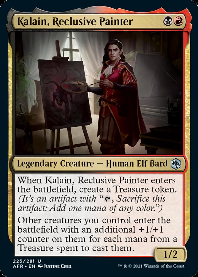 Kalain, Reclusive Painter [Dungeons & Dragons: Adventures in the Forgotten Realms] | Rock City Comics