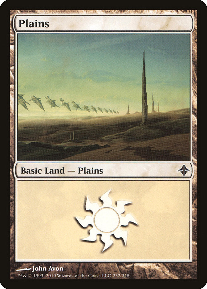 Plains (232) [Rise of the Eldrazi] | Rock City Comics