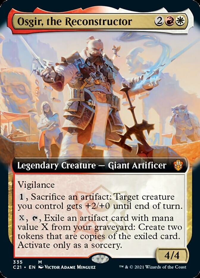 Osgir, the Reconstructor (Extended) [Commander 2021] | Rock City Comics