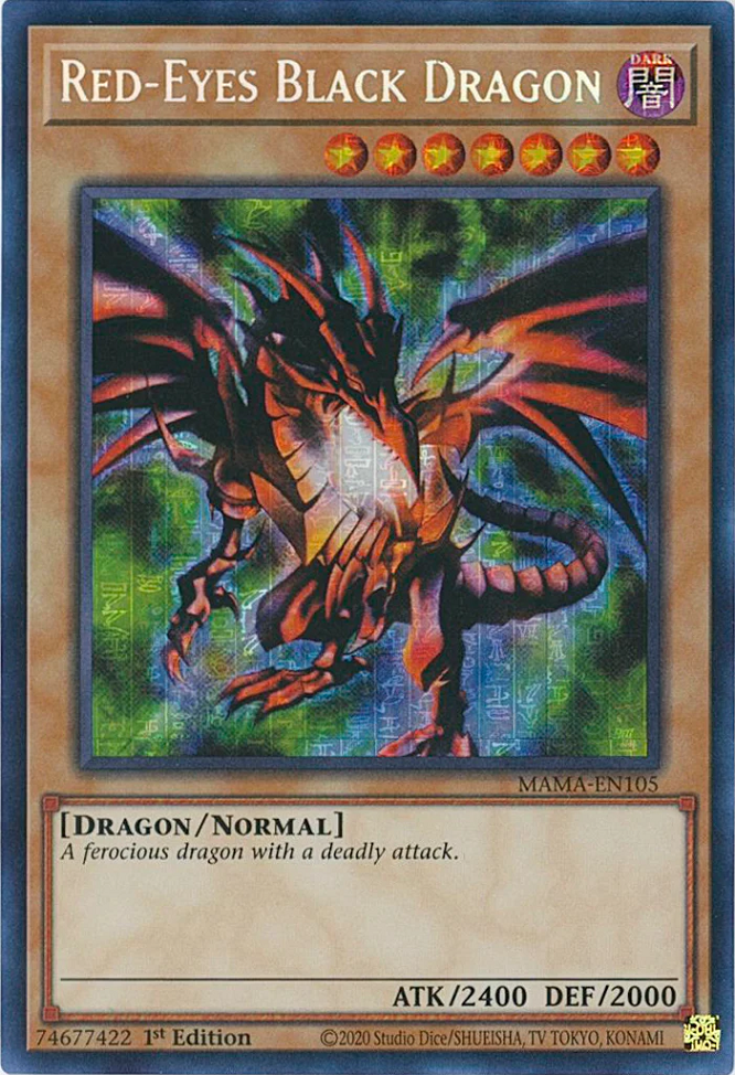 Red-Eyes Black Dragon [MAMA-EN105] Secret Pharaoh's Rare | Rock City Comics