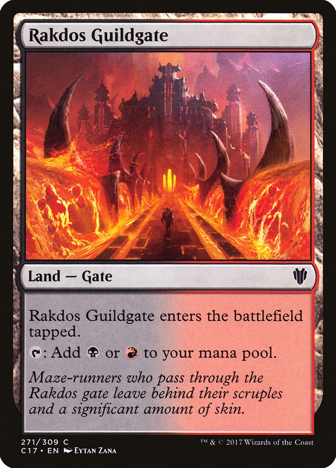 Rakdos Guildgate [Commander 2017] | Rock City Comics