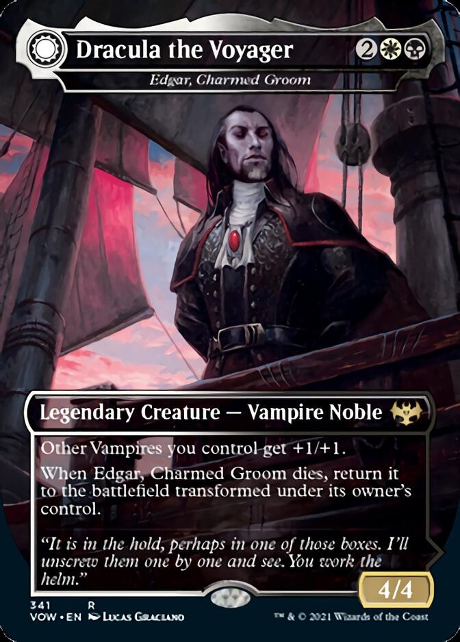 Edgar, Charmed Groom // Edgar Markov's Coffin - Dracula the Voyager // Casket of Native Earth [Innistrad: Crimson Vow] | Rock City Comics