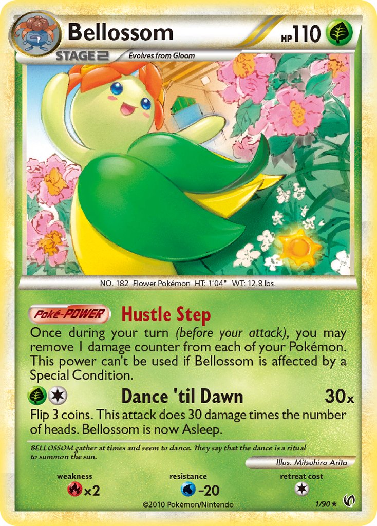 Bellossom (1/90) (Theme Deck Exclusive) [HeartGold & SoulSilver: Undaunted] | Rock City Comics