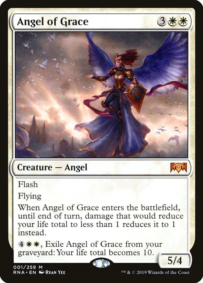 Angel of Grace [Ravnica Allegiance] | Rock City Comics