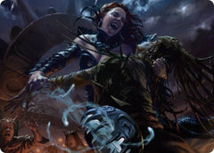Olivia's Midnight Ambush Art Card [Innistrad: Midnight Hunt Art Series] | Rock City Comics
